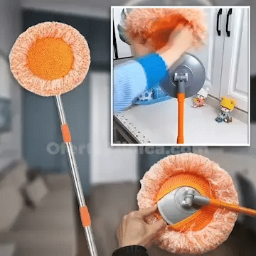 Mop Magic™ – Mop cu Rotire 360° pentru Curățenie Fără Efort