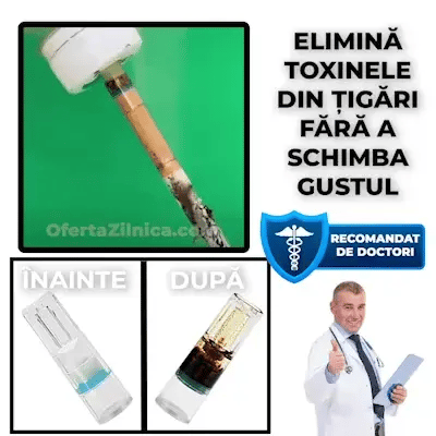 Filtru Țigară Anti-Toxine ȚigăREL™