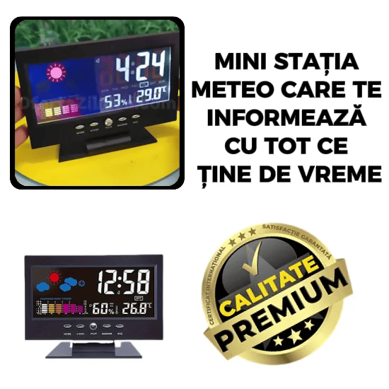 Stație Meteo Inteligentă - ClimaView™