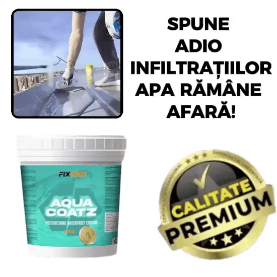Soluție De Etanșare AquaCoatz™ - 1L - TRANSPORT GRATIS
