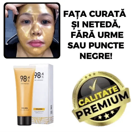 Mască Facială Cu Aur De 24K GlowSkin™