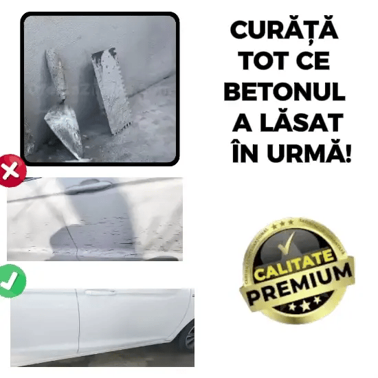 Spray-ul care curăță cimentul! CemClean™