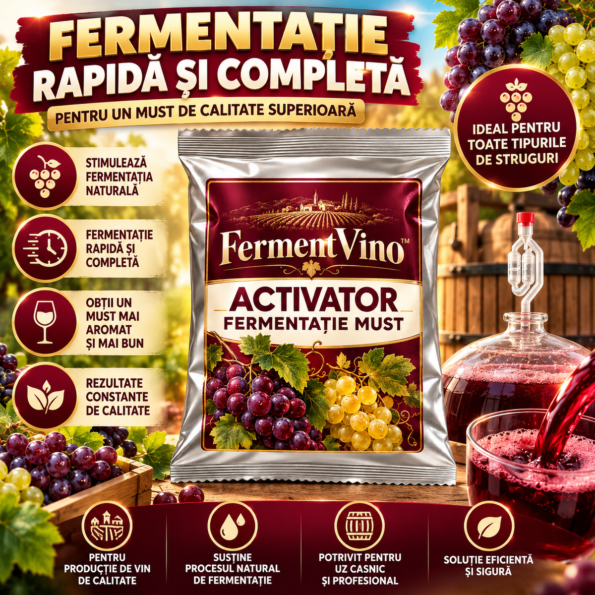 Activator Pentru Must FermentVino™