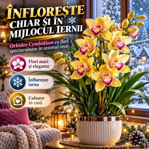 Orhidee Cymbidium pentru Iarnă FrostOrchid™