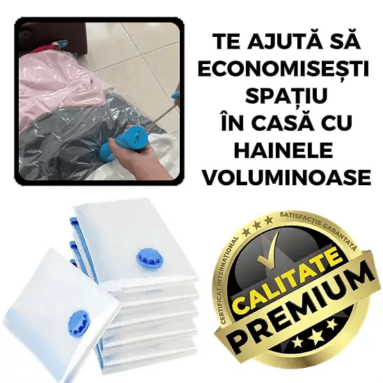 Set 12 Saci Vidat Haine - VacuumMax™