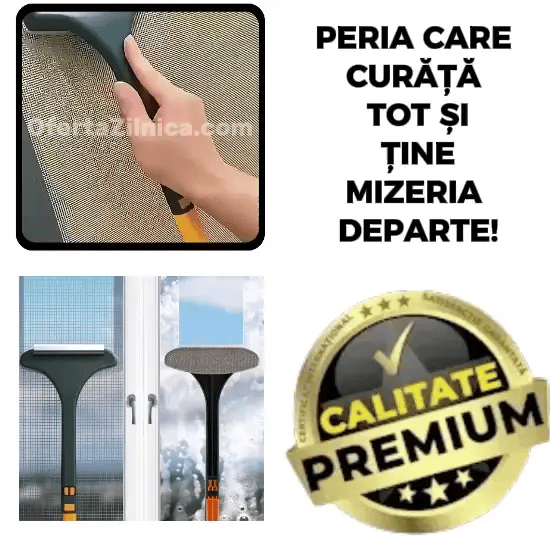Peria 3-în-1 pentru geamuri  CleanSwipe™
