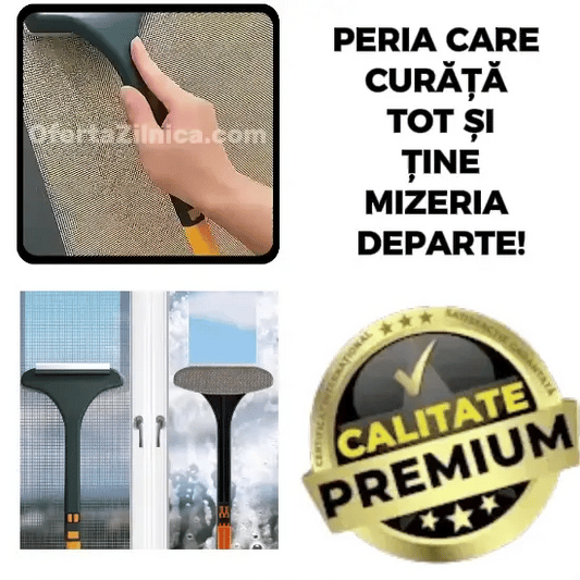 Peria 3-în-1 pentru geamuri  CleanSwipe™