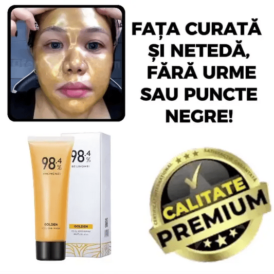 Mască Facială Cu Aur De 24K  GlowSkin™