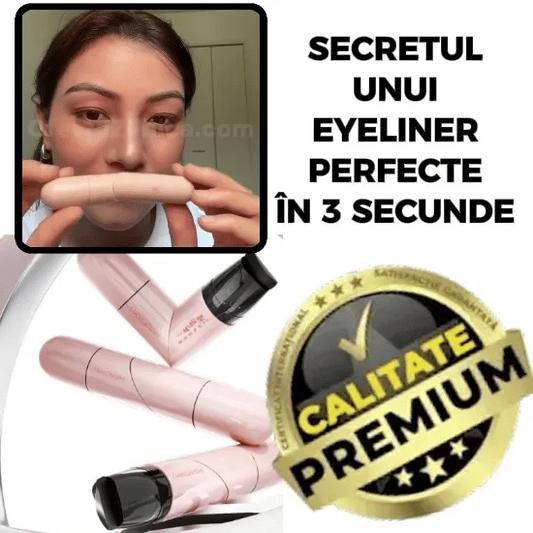Eyeliner Rezistent la Apă, cu Două Capete AquaLiner™