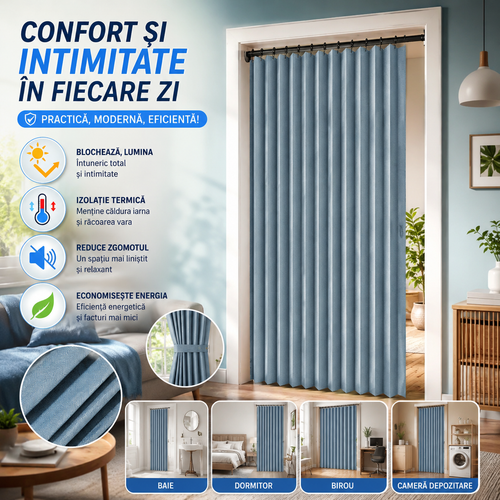 Perdea Magnetică Izolatoare StopMiros™