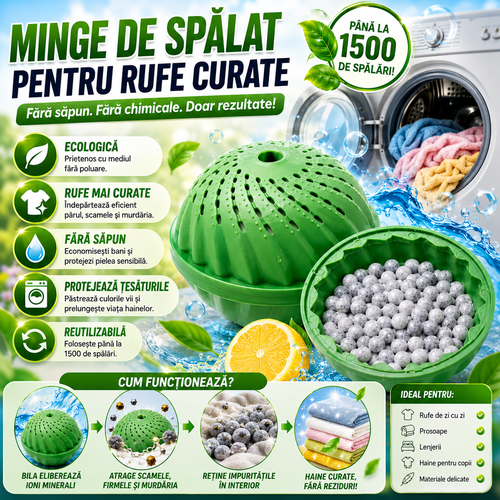 Bilă Magică Pentru Spălat EcoWash™