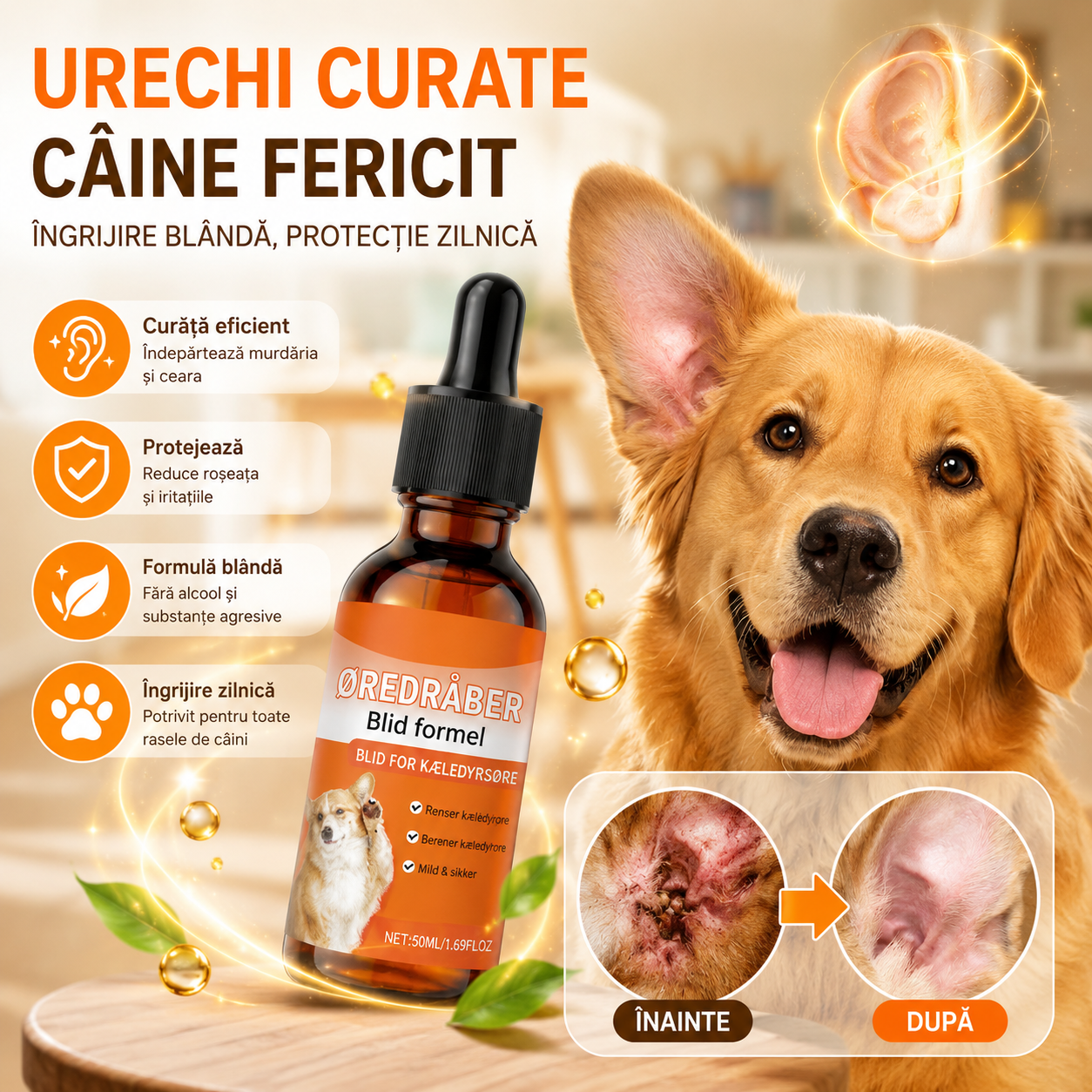 Picături Pentru Urechi Curate EarClean™