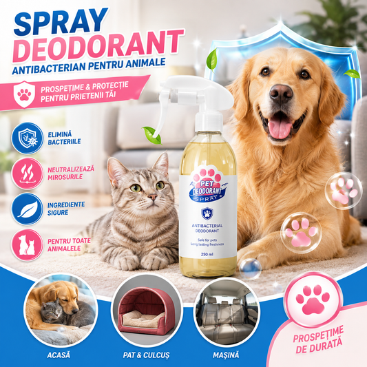 Spray Antibacterian Pentru Animale PetFresh™