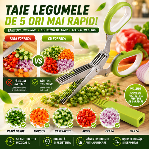 Foarfecă Pentru Legume cu 5 Lame SpeedCut™
